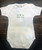 Wee One White Ruffle Onesie
