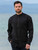 Cotton Irish Grandfather Shirt- Black Cotton Irish Grandfather Shirt- Black