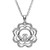Sterling Silver Claddagh w/ CZ Necklace Sterling Silver Claddagh w/ CZ Necklace