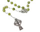 Connemara Marble Irish Celtic Cross Rosary 