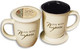 Live with Purpose Ceramic Bible Verse Mug with Lid/Coaster, Inspirational Christian mugs, 14 ounces