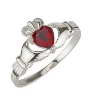 Solvar July Birthstone Ring