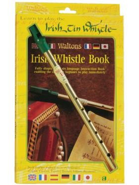 Walton's Irish Tin Whistle w/bo