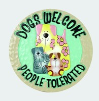 Dogs Welcome Stepping Stone