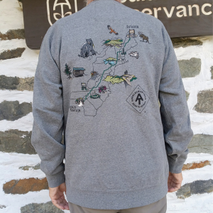 100th Anniversary Topo Sweatshirt - Appalachian Trail Conservancy