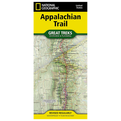 National Geographic A.T. Overview and Planning Map