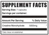Micronized Creatine Monohydrate Capsules 5000mg (700mg Per Cap) 100% Pure 