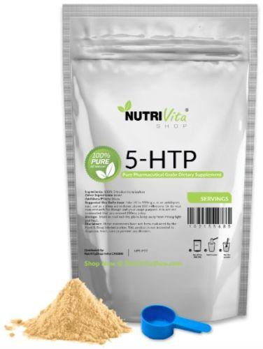 100% Pure 5-HTP Powder Anti-Depressant Mood Enhancer PHARMACEUTICAL
