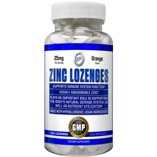 Zinc Lozenges 25mg 100 Days Supply MAX BOOST IMMUNITY Orange Flavor