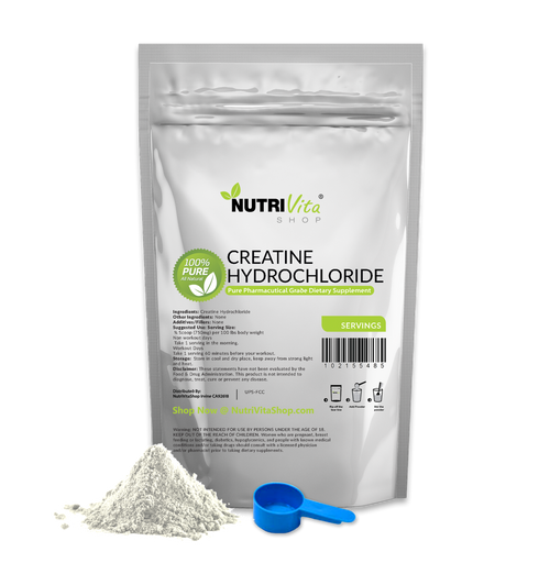 Creatine Hydrochloride (HCL) - 100% Pure Pro-Formulated