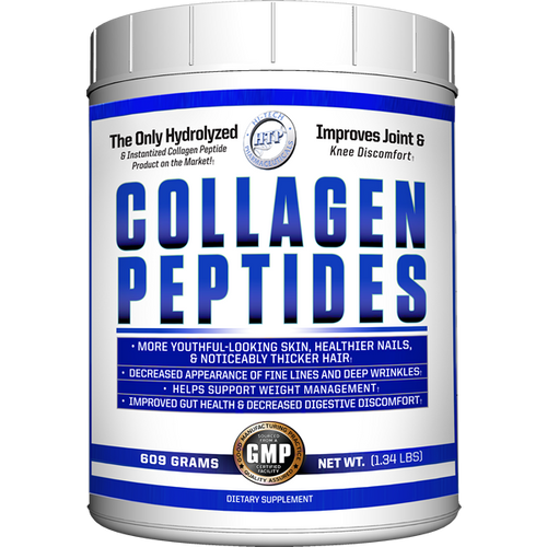 Collagen Peptides Powder Hydrolyzed Protein Types 1&3 Anti-aging 30 Servings 