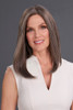 Top Form Lace Human Hair 14" grey topper main
