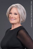 Ignite Human Hair grey wig main Ignite Human Hair grey wig main