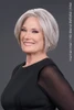 Ignite Human Hair grey wig main