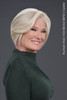 Ignite Human Hair grey wig main2