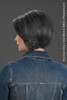 Ignite Human Hair dark grey wig back Ignite Human Hair dark grey wig back
