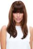 easiFringe human hair brunette topper easiFringe human hair brunette topper