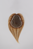 easiPart XL 12" blonde hair topper flat lay