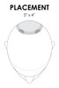 Top This 12" human hair topper placement