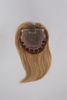 Top Smart 12" human hair topper flat lay Top Smart 12" human hair topper flat lay