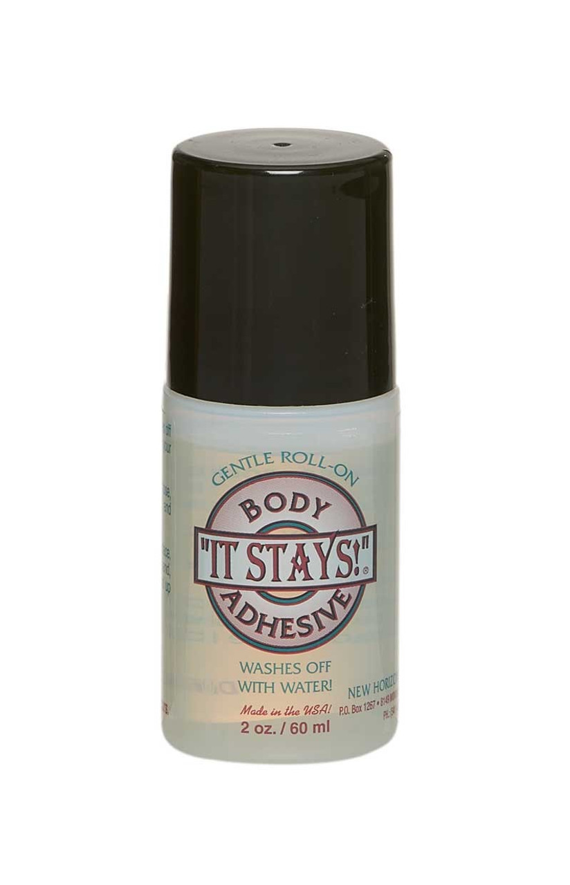  It Stays Roll-On Body Adhesive, 2 fl oz - (3 Pack) Body Glue :  Health & Household