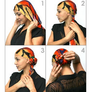 How to Tie a Headscarf How to Tie a Headscarf