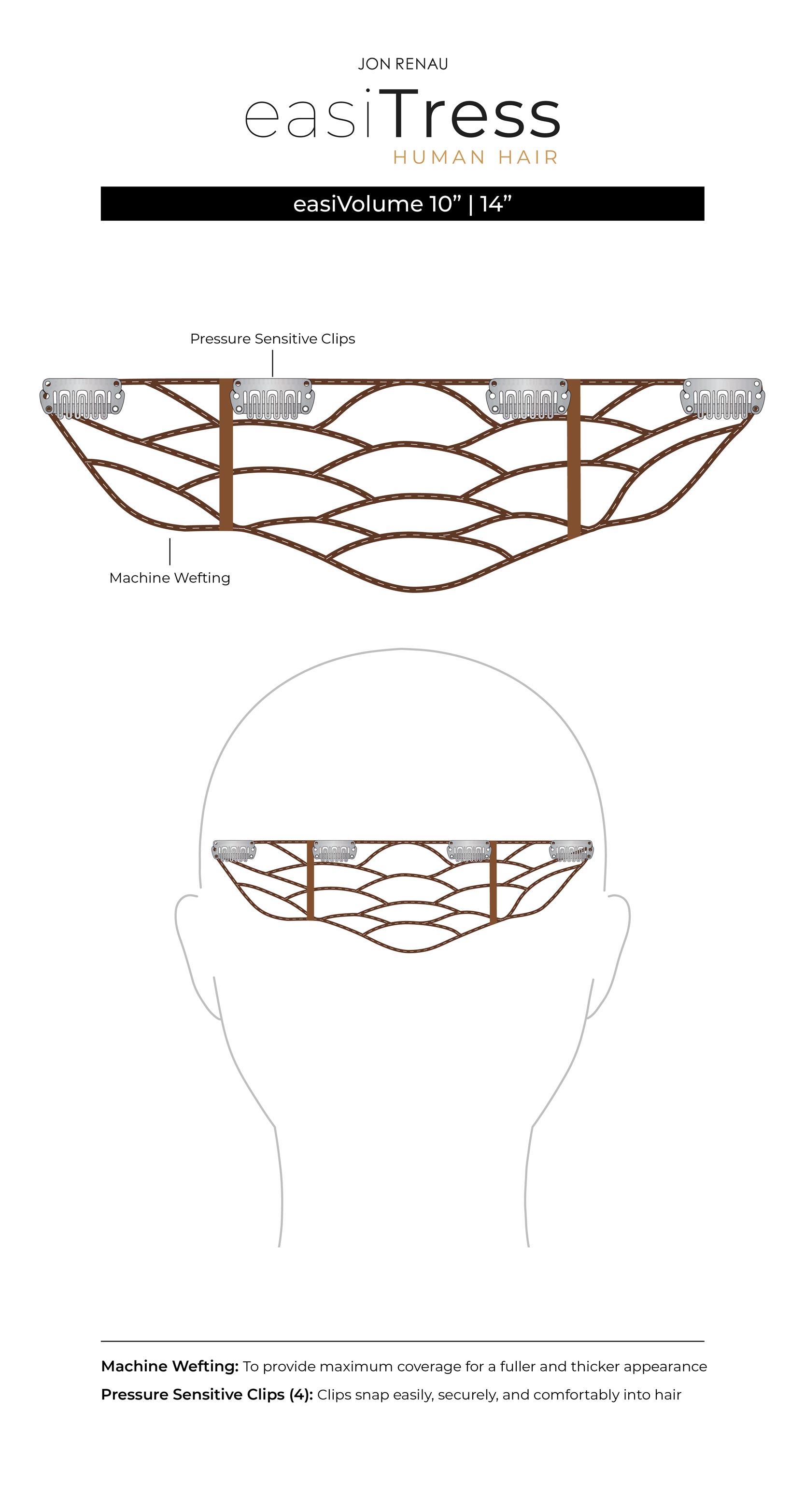 Lace Front Monofilament Hand Tied