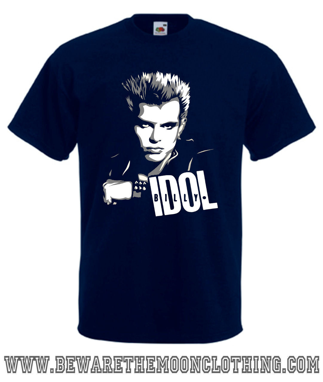 Billy Idol Rock Star Retro 80s Music T Shirt / Hoodie