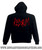 Unisex black Redrum The Shining Horror Movie Hoodie