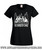 Ladies black Stand By Me 80s Movie T Shirt