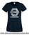 Cannon Films Retro Movie T Shirt Ladies Navy