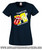 MTV Retro Music TV T Shirt ladies navy