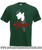 David Bowie The Hunger Retro Horror Movie T Shirt mens bottle green