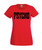 Ladies red Psycho Horror Movie T Shirt