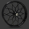PRODIGY FORGED SOLID BLACK HARLEY TOURING 2000-2022