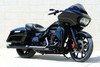 LARGO 3D BLACK CUT HARLEY TOURING 2000-2026
