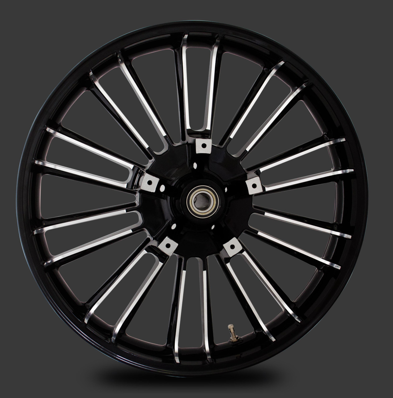 ATLANTIC 3D BLACK CUT HARLEY TOURING 2000-2026 - Coastal Moto