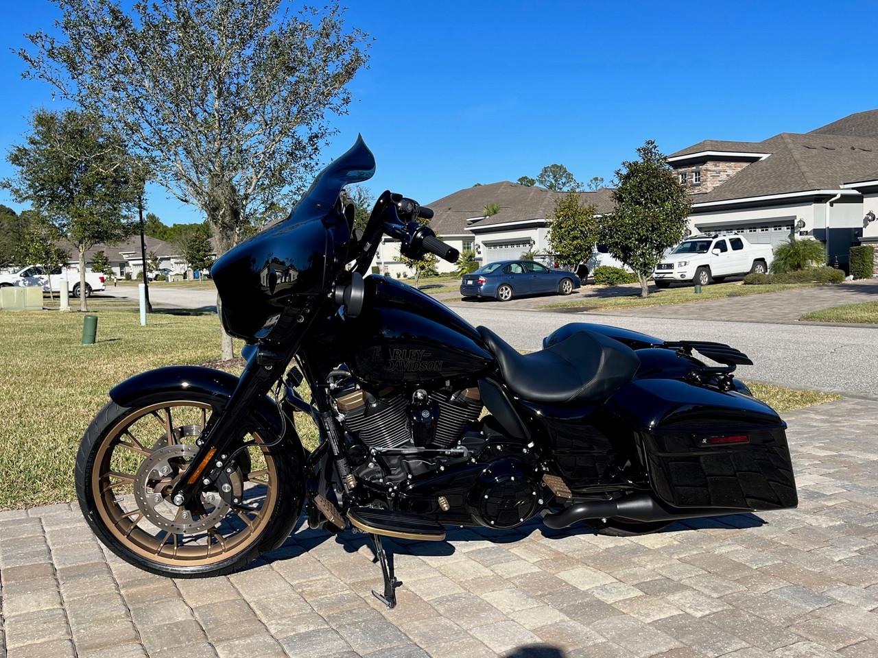 MARLIN 3D BRONZE HARLEY TOURING 2000-2026 - Coastal Moto