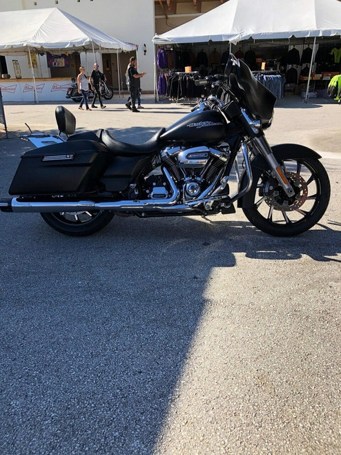 HURRICANE 3D BLACK CUT HARLEY TOURING 2000-2026