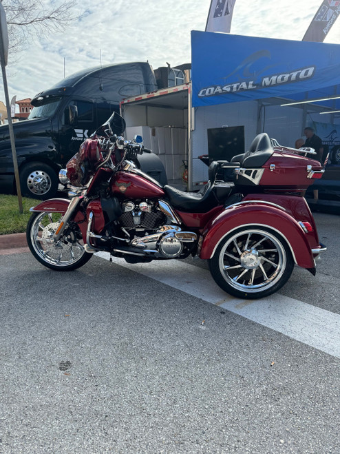 HURRICANE 3D CHROME HARLEY TRI GLIDE, FREEWHEELER, ROAD GLIDE 3