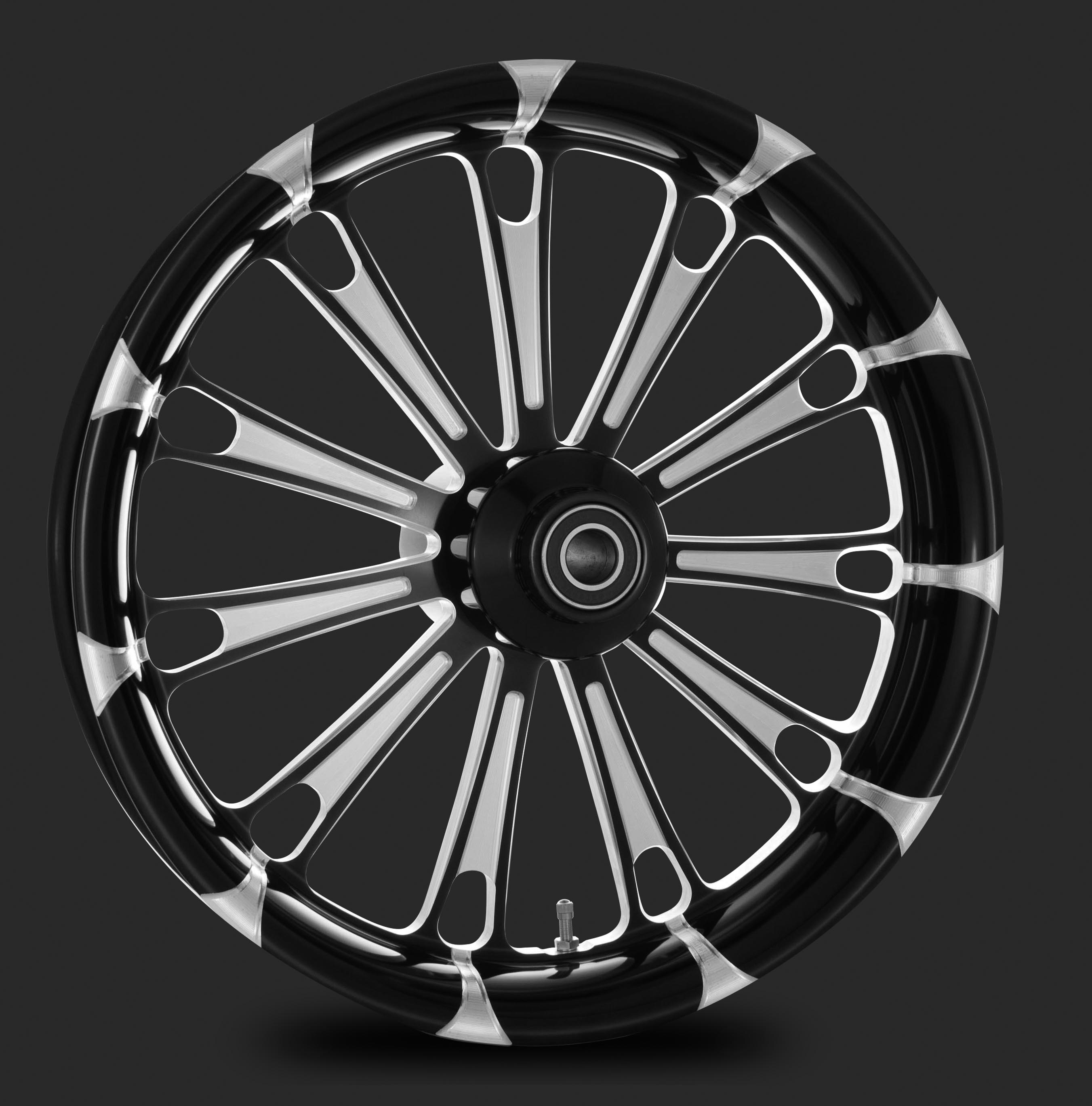 MICHELIN HARLEY-DAVIDSON ホイール FUEL FORGED BLACK CUT HARLEY TOURING 2000-2024 - Coastal Moto