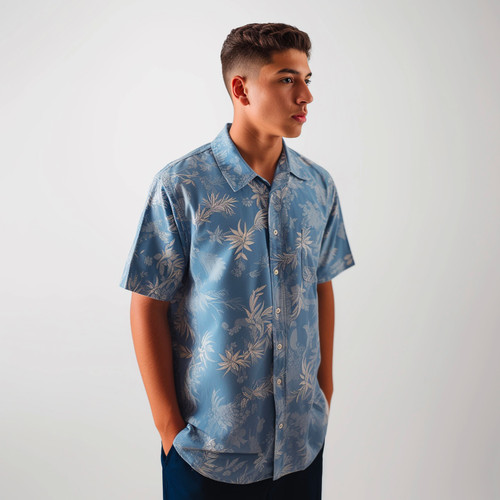 Breeze Short-Sleeve Button-Up Shirt