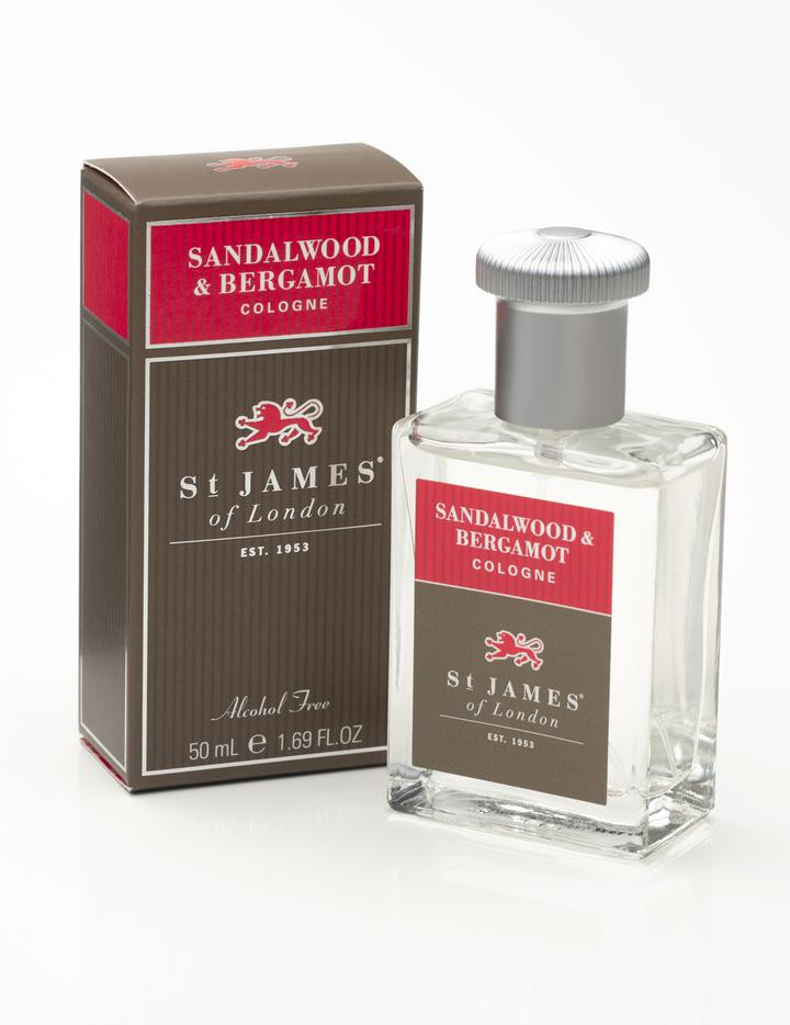 St James of London Sandalwood & Bergamot Cologne - Chicago Haircut