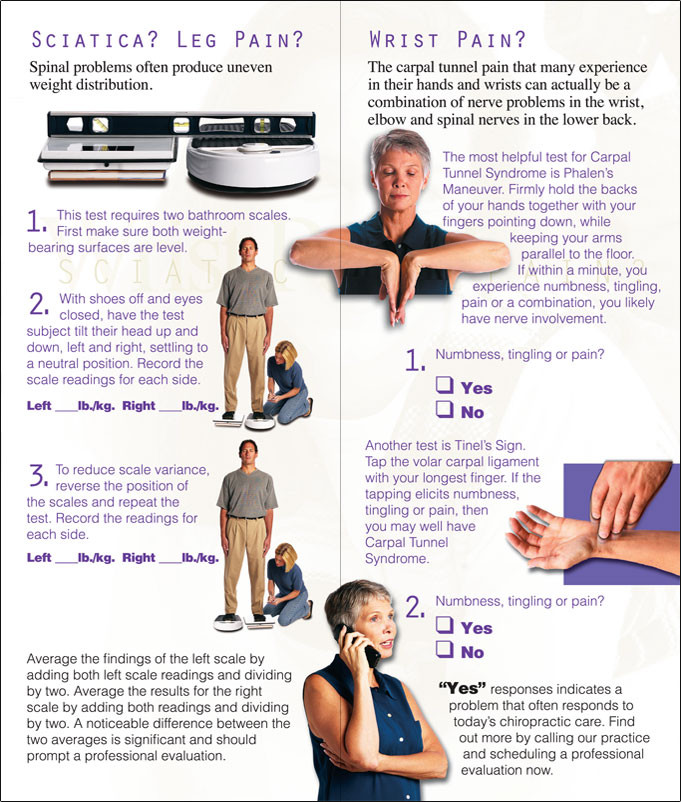 Chiropractic Brochures Can Chiropractic Help Me Brochure