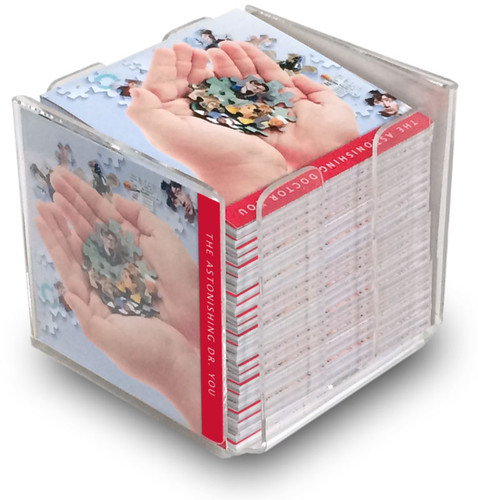 Holds 25 Astonishing Dr. You brochures.
