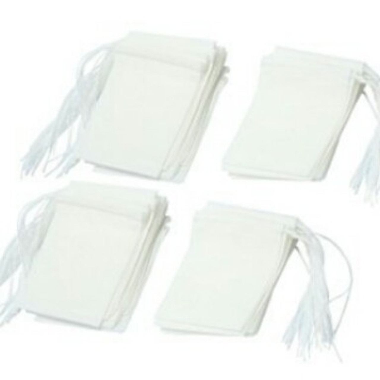 Empty Tea Bags Filter Paper With Strings 500pcs - IphieMarket Hub
