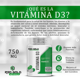 RED GOLD VITAMINA D3 60 CAPS