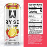 RYSE FUEL DRINK 16 OZ 12 PACK STRAWBERRY SQUEEZE