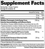 GAT NITRAFLEX BURN 30 SERV BLUE RASPBERRY