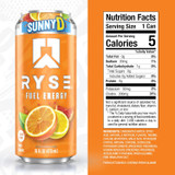 RYSE FUEL DRINK 16 OZ 12 PACK SUNNYD TANGY ORIGINAL